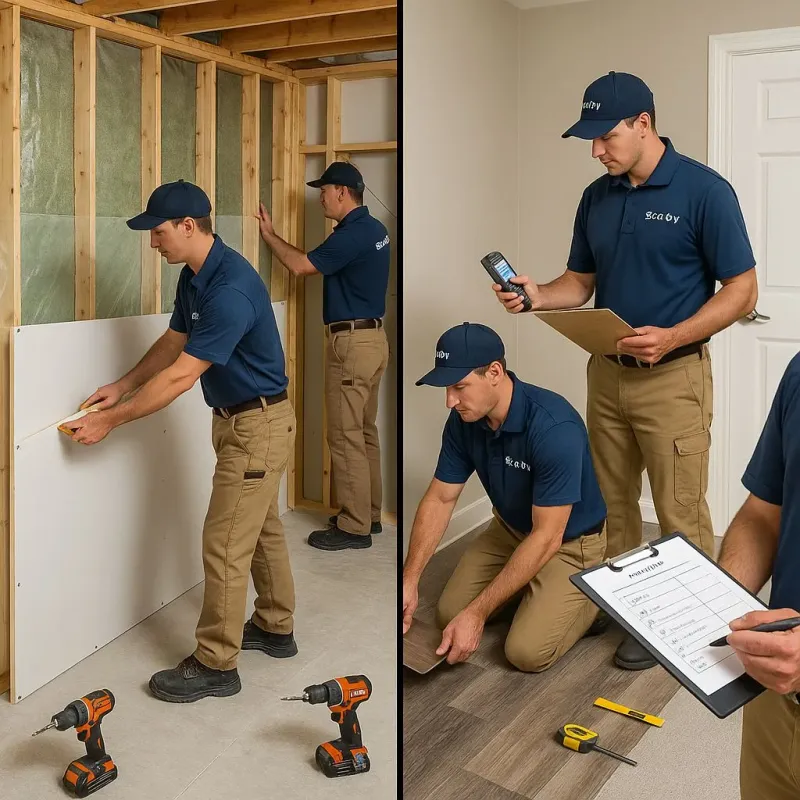 Repairs and Reconstruction process in Bryant, WA